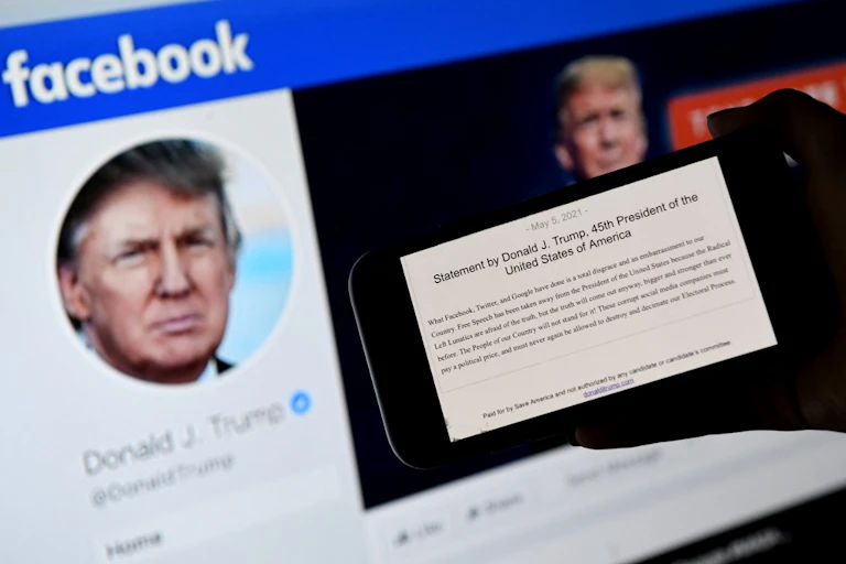 Compte Facebook de Donald Trump