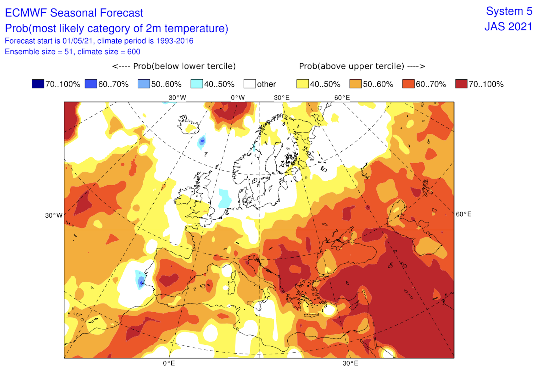 Europe has had a cold and wet spring but will it last through summer?