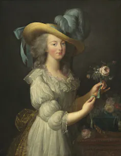 Painting of French queen