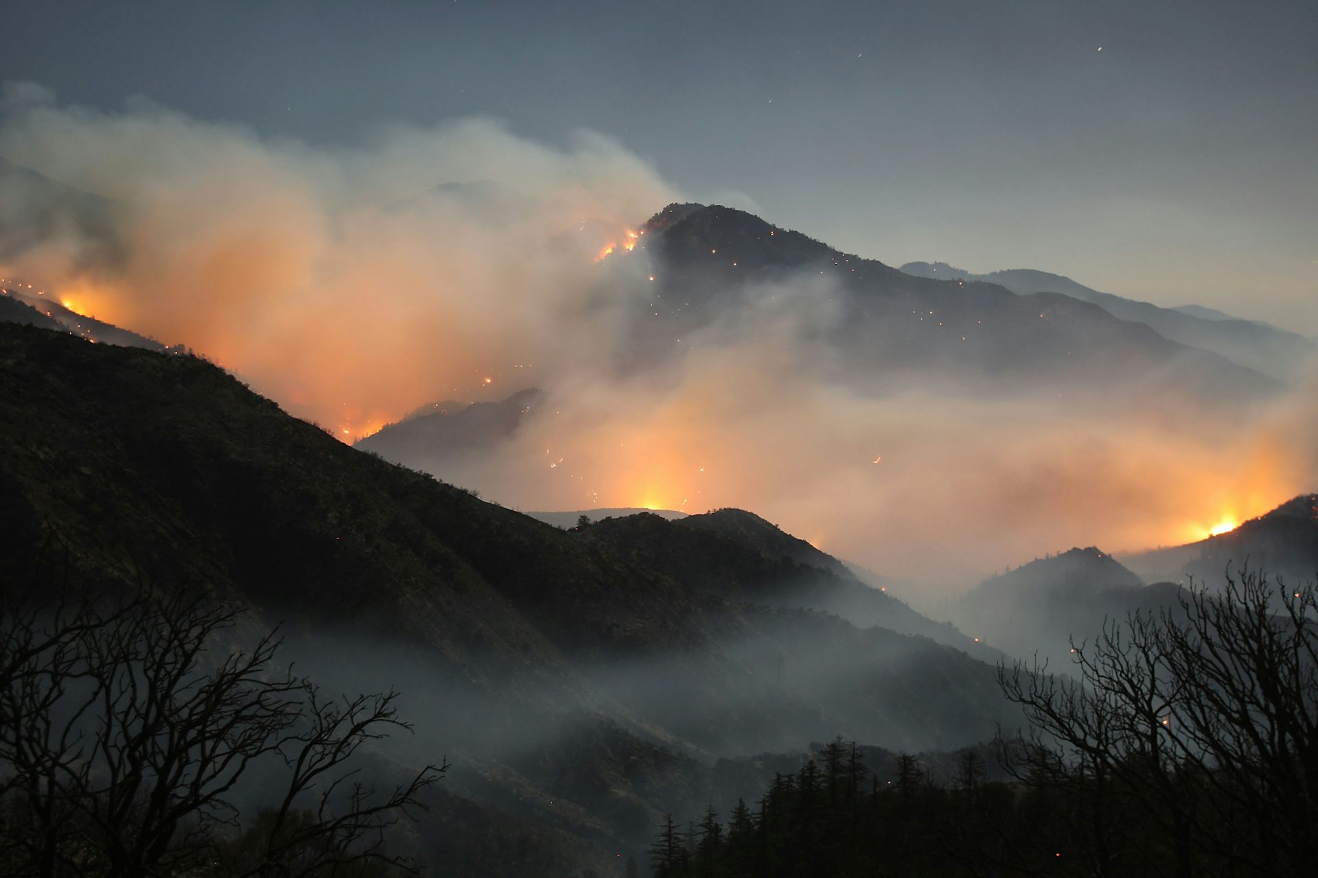 Western Fires Are Burning Higher In The Mountains At Unprecedented ...