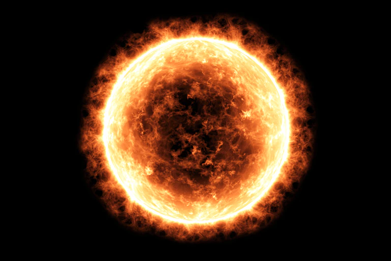 The sun
