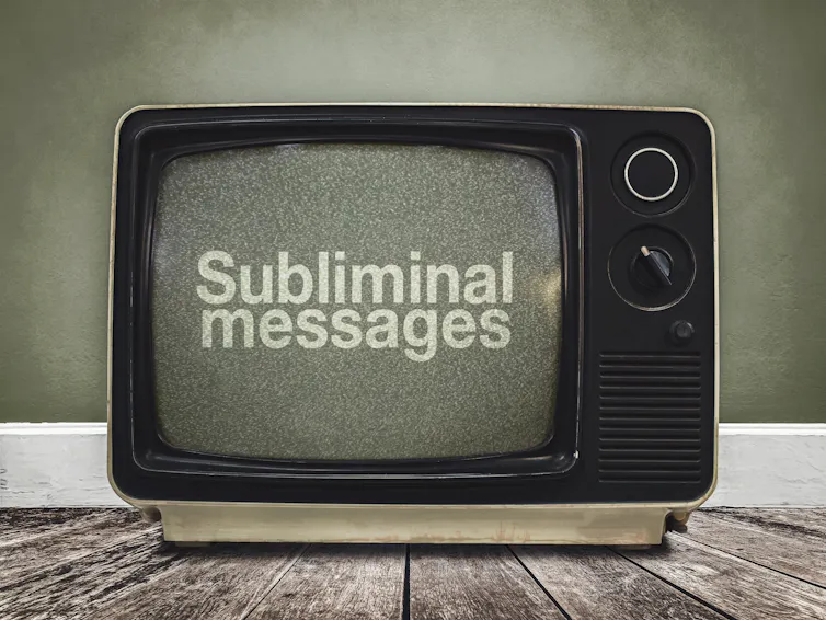 Picture of a TV with the words