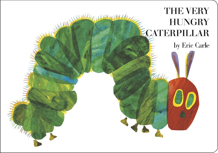 book cover: caterpillar