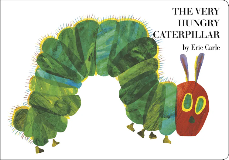 book cover: caterpillar