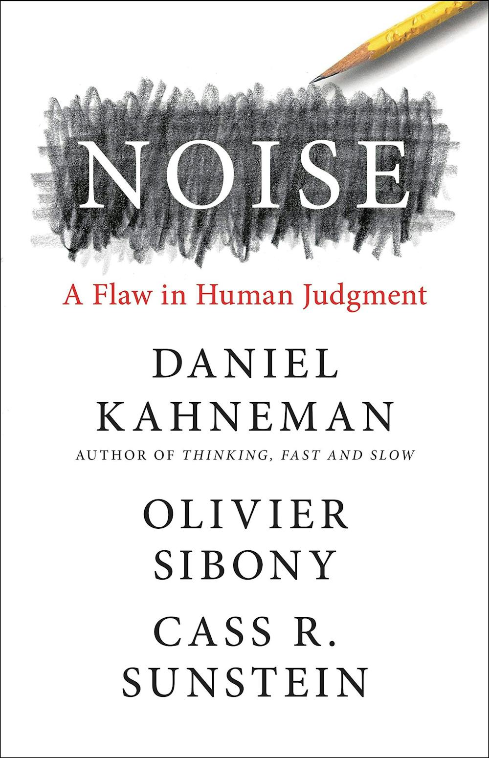 Daniel Kahneman on 'noise' – the flaw in human judgement harder to detect  than cognitive bias