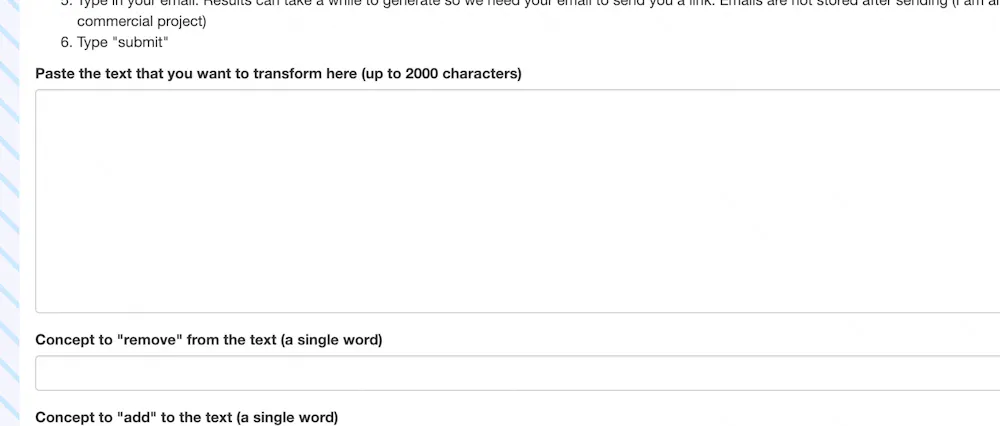Text Altering Program Machine learning is changing our culture. Try this text-altering tool ...