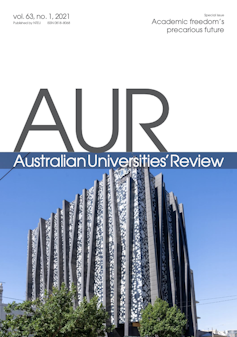 cover of Australian Universities' Review