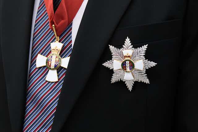 NZ Order of Merit medals 