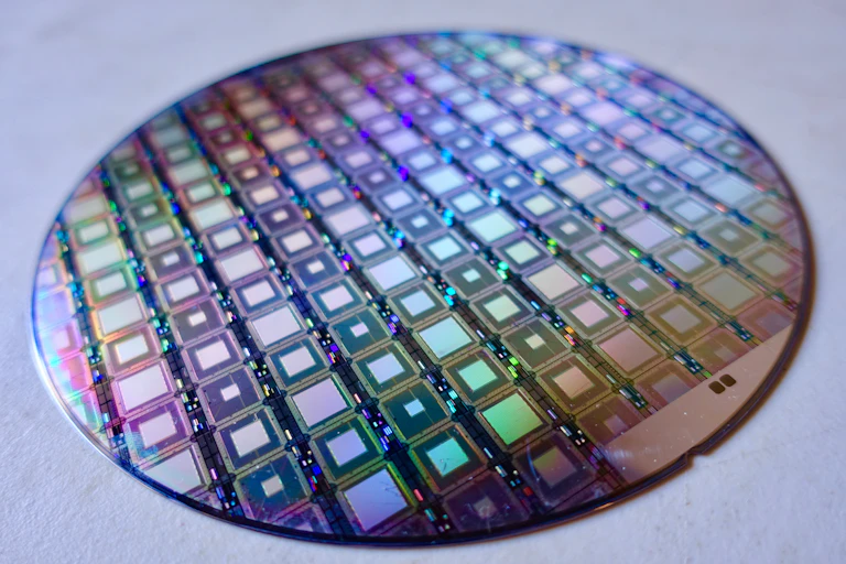 Quantum computing wafer