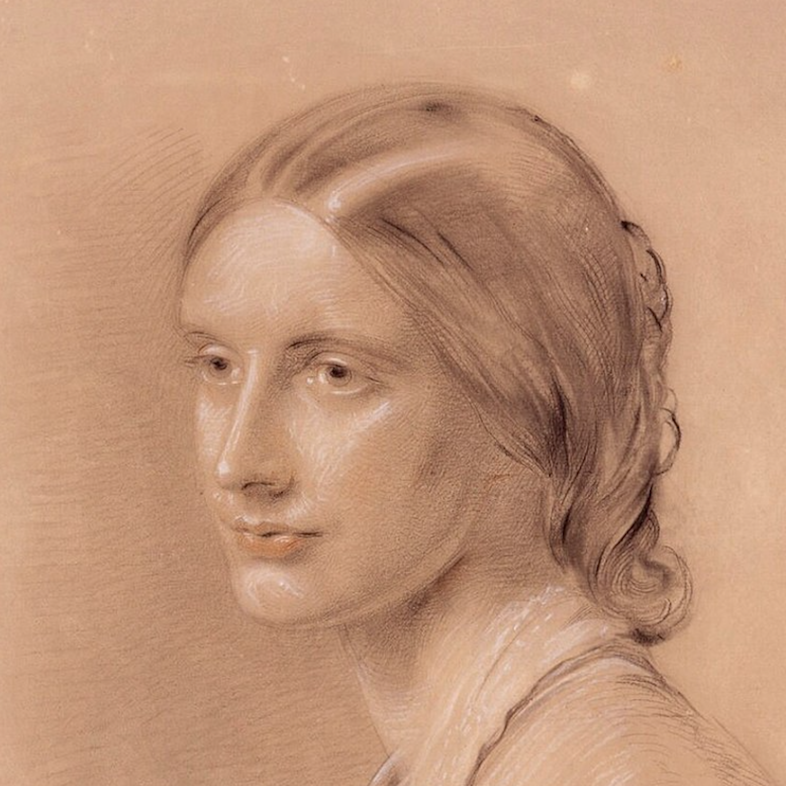 Portrait de Josephine Butler par George Richmond, 1851.