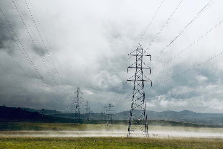 electricity transmission lines