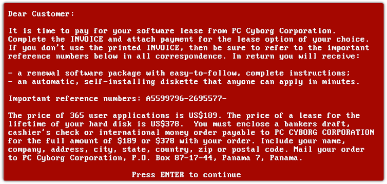 Is Australia a sitting duck for ransomware attacks? Yes, and the danger has been growing for 30 years