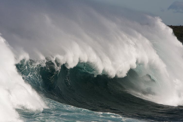 Climate change is making ocean waves more powerful, threatening to erode many coastlines