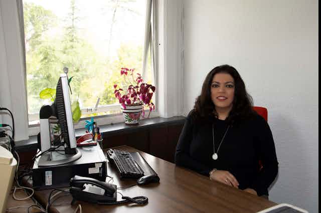 Teresa Cuerdo en su despacho