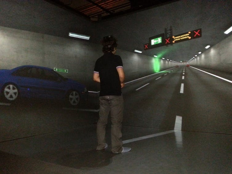 Proceed to your nearest (virtual) exit: gaming technology is teaching us how people respond to emergencies