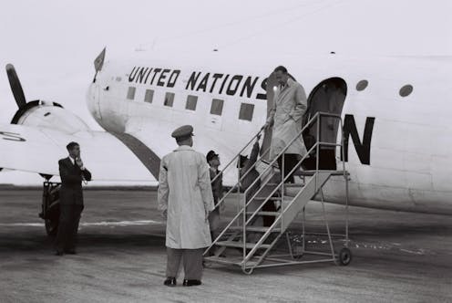 a defiant pioneer of global diplomacy who died in a mystery plane crash