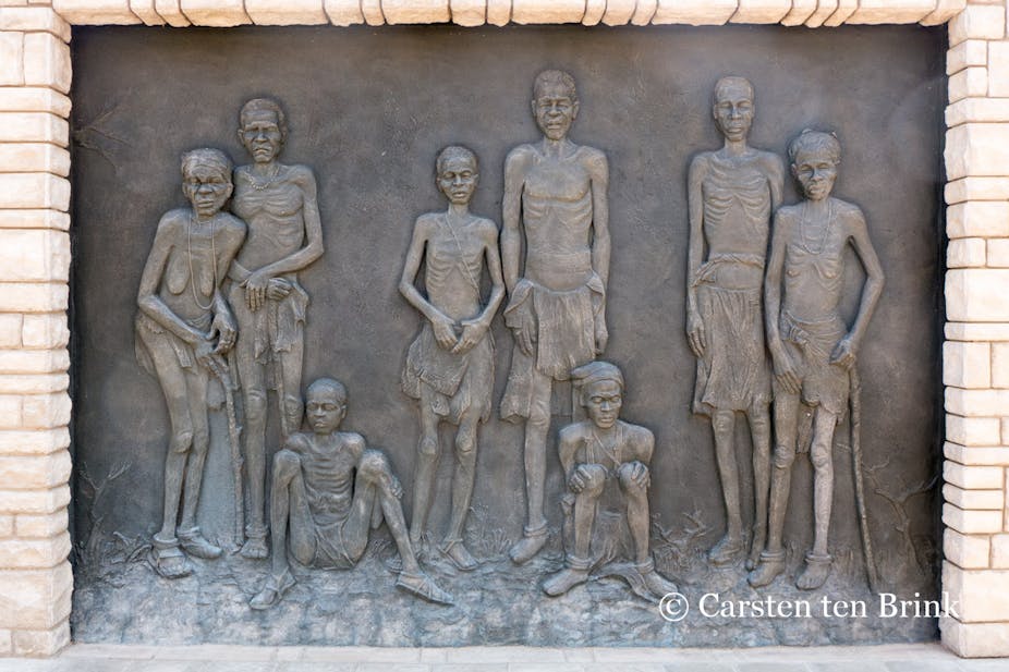 Mémorial du génocide, à Windhoek.