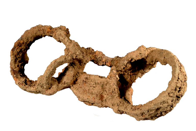 Roman burial shackles