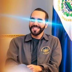 Nayib Bukele's Twitter profile image.