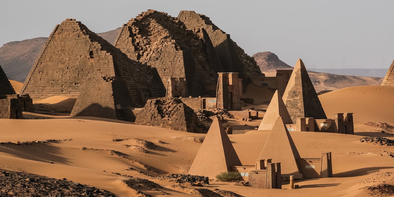 Sudan's 'forgotten' pyramids risk being buried by shifting sand dunes