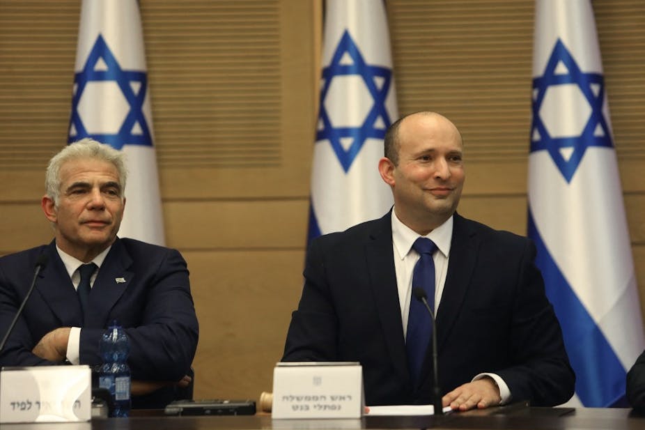 Yaïr Lapid et Naftali Bennett