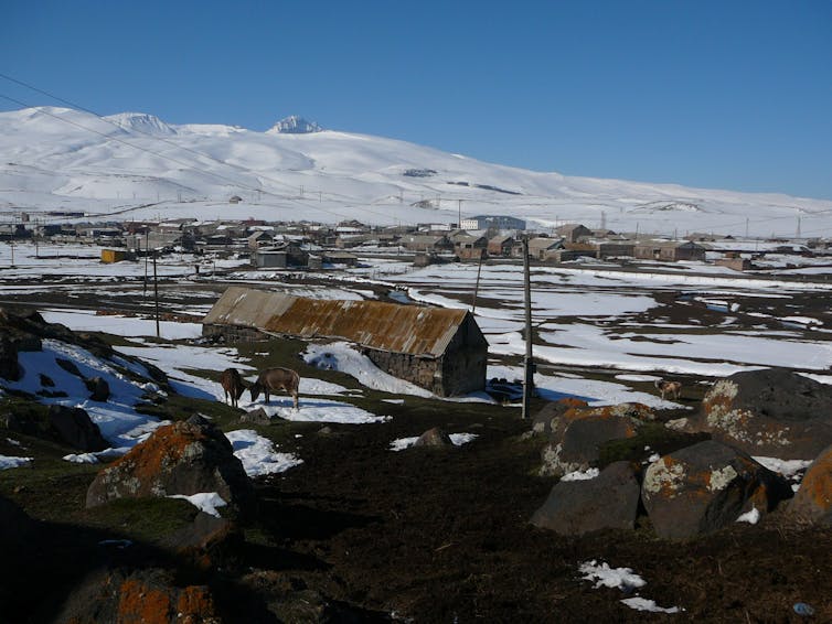 Village de Rya Taze, Arménie. Estelle Amy de la Bretèque, Fourni par l'auteur