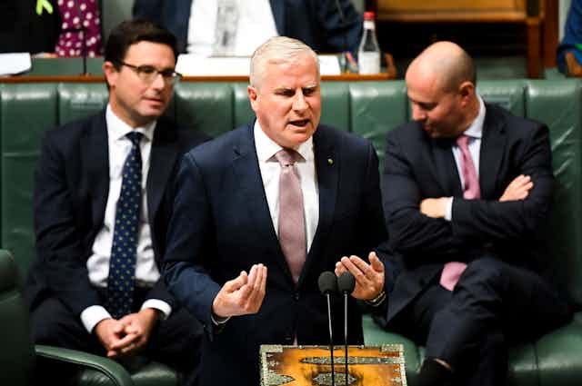 Michael McCormack during question time
