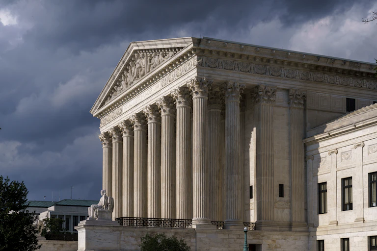 The Supreme Court building in Washington, D.C.