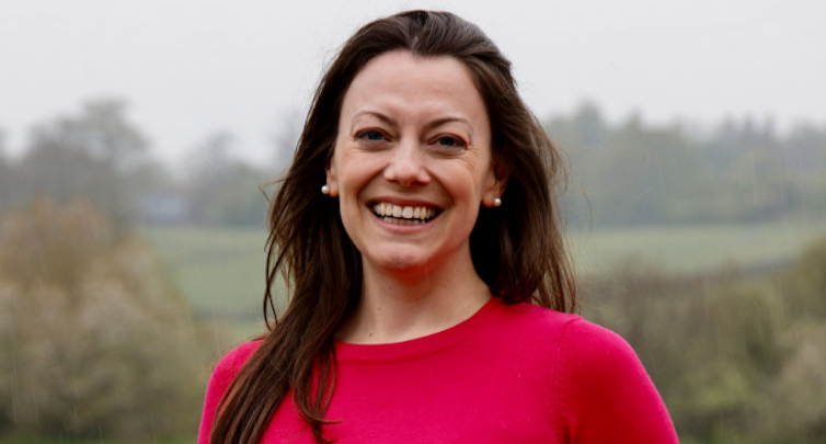 Head and shoulders shot of Lib Dem MP, Sarah Green, from her website.