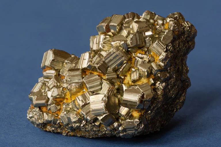 Pyrite crystal