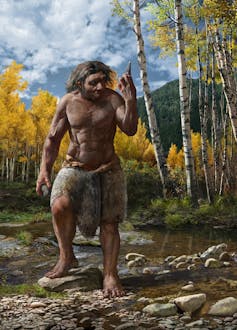 Artist's impression of Homo longi.