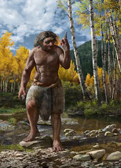 Artist's impression of Homo longi.