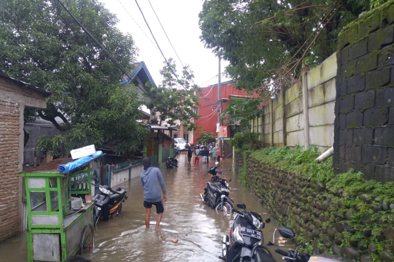 Flood in Makassar