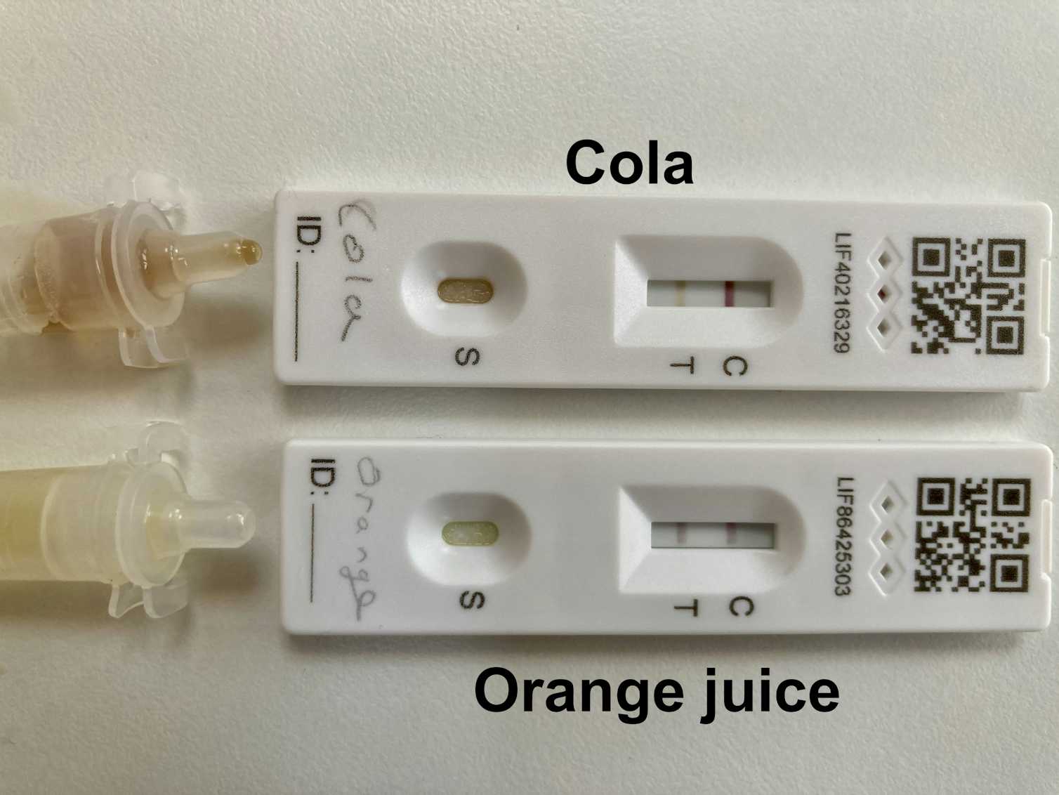 COVID19 kids are using soft drinks to fake positive tests I've
