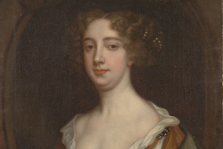 Portrait of the writer Aphra Behn by Sir Peter Lely.