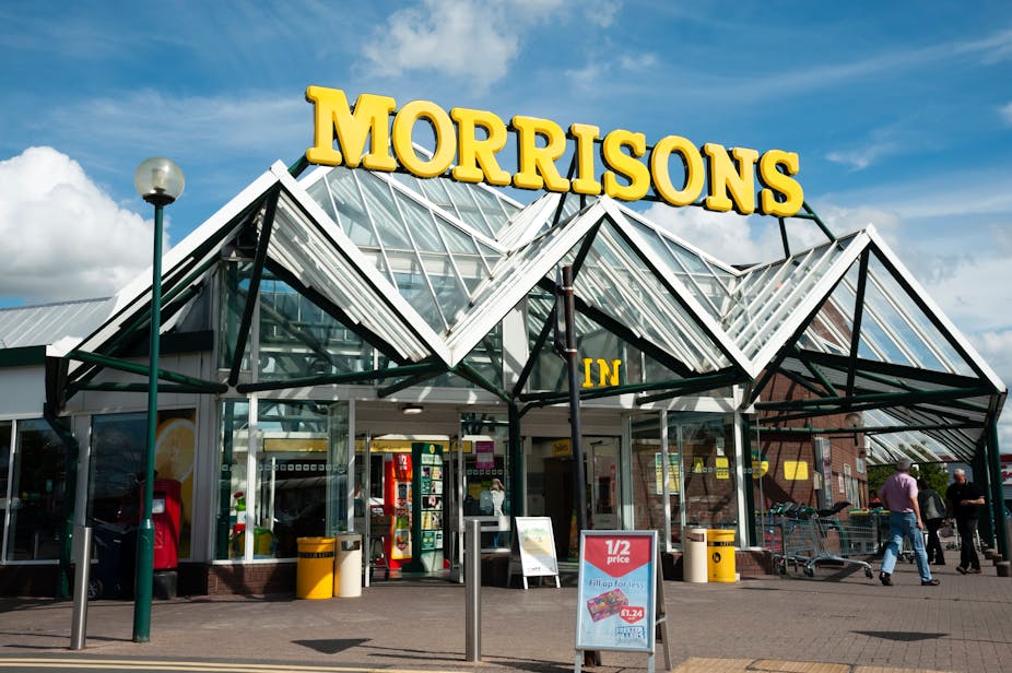 Morrisons exterior on a sunny day