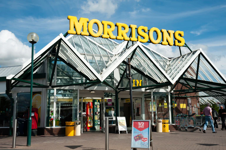 Morrisons exterior on a sunny day