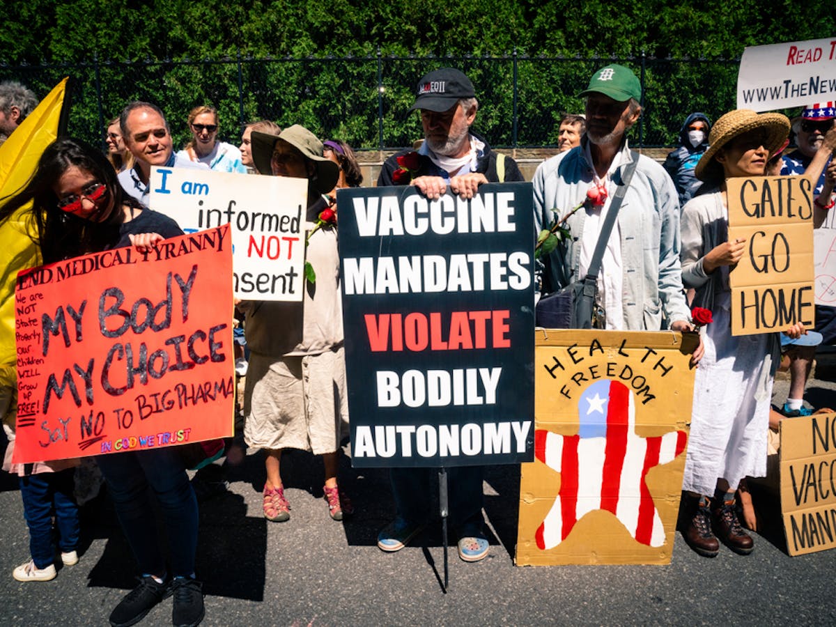 The inherent racism of anti-vaxx movements