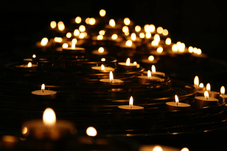 Tea light candles.