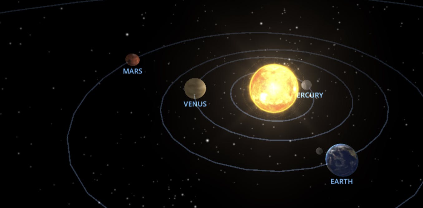 How to see tonight's conjunction of Venus and Mars in the evening sky