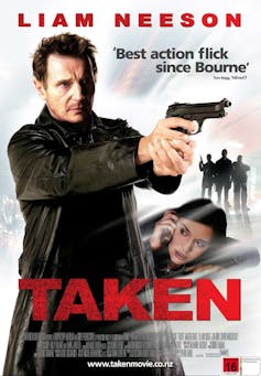 El cartel de la película 'Taken'