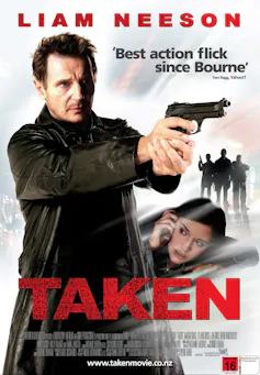The 'Taken' movie poster