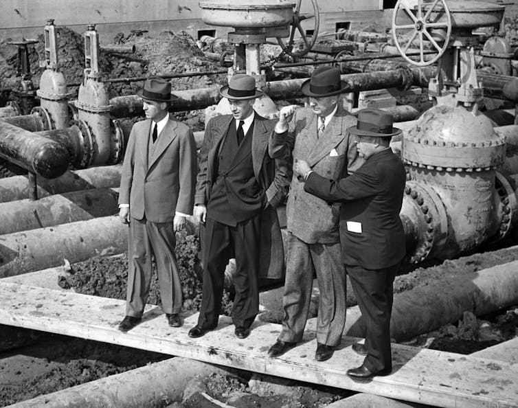 Energy pipelines are controversial now, but one of the first big ones helped win World War II