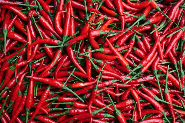 Red chillies
