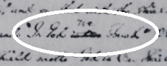 A handwritten letter in which Treasury Secretary Salmon Chase amends 'In God is our Trust' to 'In God We Trust' in an 1863 letter to James Pollock, director of the Philadelphia mint.