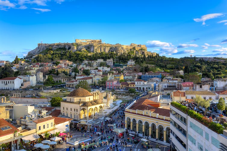 Athens view