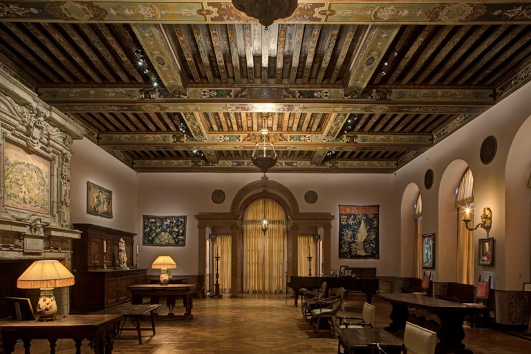 An ornate museum