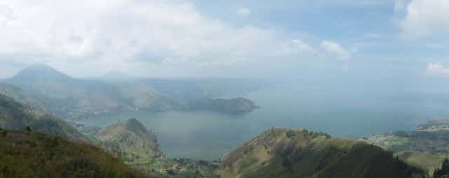 A large lake 