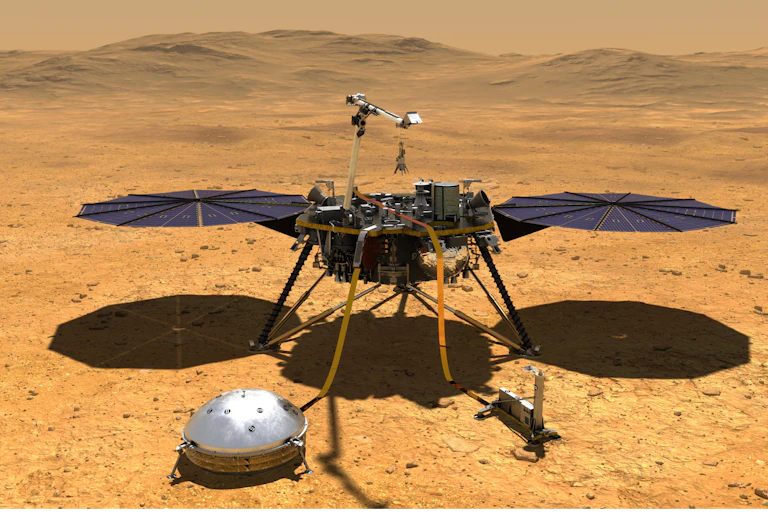 Artist's impression of InSight.