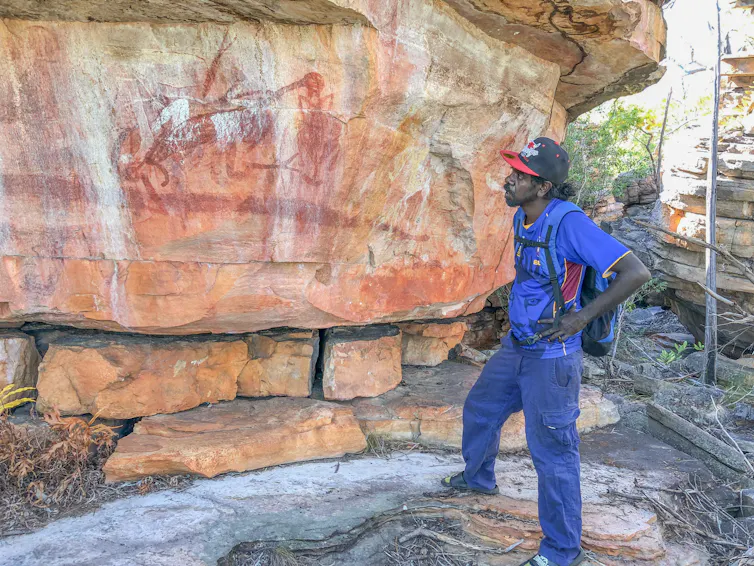 Archaeologists and scientists, who are using artificial intelligence to study how Aboriginal rock painters' styles developed over thousands of years.